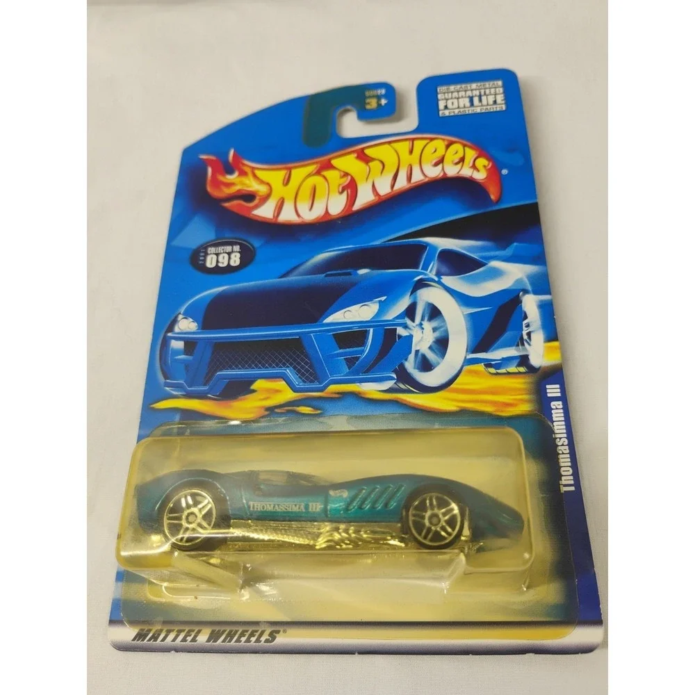 Mattel Hot Wheels 2001‎ Thomasimma III #098 Blue